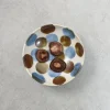 Amatsubu Shallow Bowl, Blue, 24.5cm dia