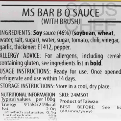 Asian BBQ Sauce with Brush, 240g
