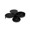 Black 3 Part Glass Rimmer