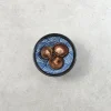 Blue Wave Rice Bowl, 12cm