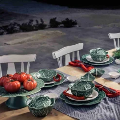 Bordallo Pinheiro Cabbage Dinner Plate, 26cm
