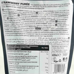 Bristol Syrup Co Strawberry Puree, 600ml