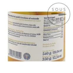 Casa Marrazzo Whole Ercolano Yellow Cherry Tomatoes in Water, 500g