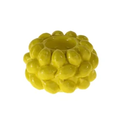 Ceramic Lemon Candle Holder