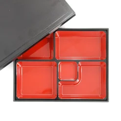 Classic Bento Box - 5 Compartment Oblong