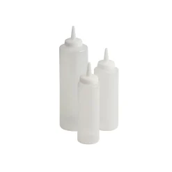 Clear Squeezy Bottle
