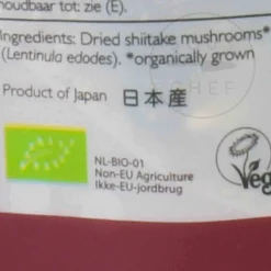 Clearspring Shiitake Mushrooms - Organic, 40g