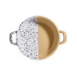 Colour Pop Enamel Frying Pan and Serving Dish, Yellow, 16cm