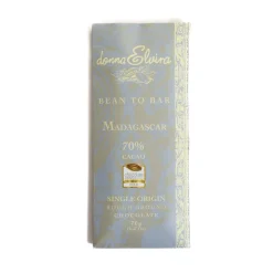 Donna Elvira Single Origin Madagascar 70% Chocolate Bar, 70g