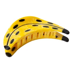 Eat My Socks Banana Hair Claw Clip