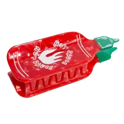 Eat My Socks Sriracha Hair Claw Clip