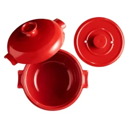 Emile Henry Red Rice Cooking Pot, 2.5 Litre