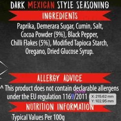 Essential Cuisine Street Food Dark Mexican Seasoning, 300g