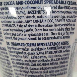 Fabbri Chocolate & Coconut Cream, 200g