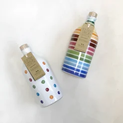 Frantoio Muraglia Intense Fruity Extra Virgin Olive Oil in Rainbow Terracotta Bottle, 500ml
