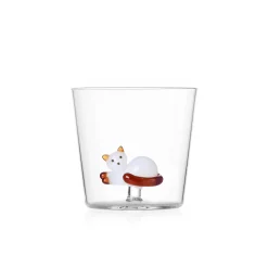 Ichendorf Milano Brown Tail Cat Tumbler, 300ml