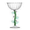 Ichendorf Milano Pink Flower Optical Coupe Glass, 240ml