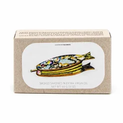 Jose Gourmet Small Smoked Sardines in Extra Virgin Olive Oil, 90g