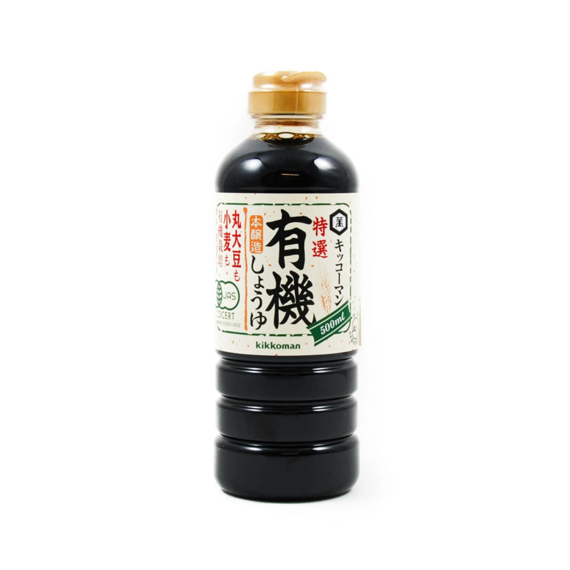 Kikkoman Yuki Organic Soy Sauce, 500ml