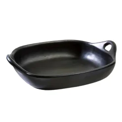 La Chamba Black Clay Gratin Dish