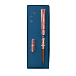 Lancewood Pink Japanese Luxury Chopstick Gift Set, 23cm