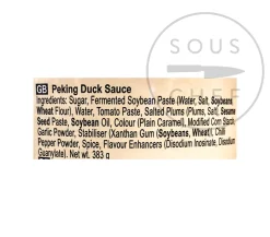 Lee Kum Kee Peking Duck Sauce, 383g