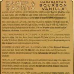 Madagascan Bourbon Vanilla Biscuits, 120g