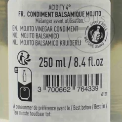 Maison Bremond Mojito Vinegar Condiment, 250ml