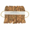 Marbled Cork Five Fish Trivet, 22cm