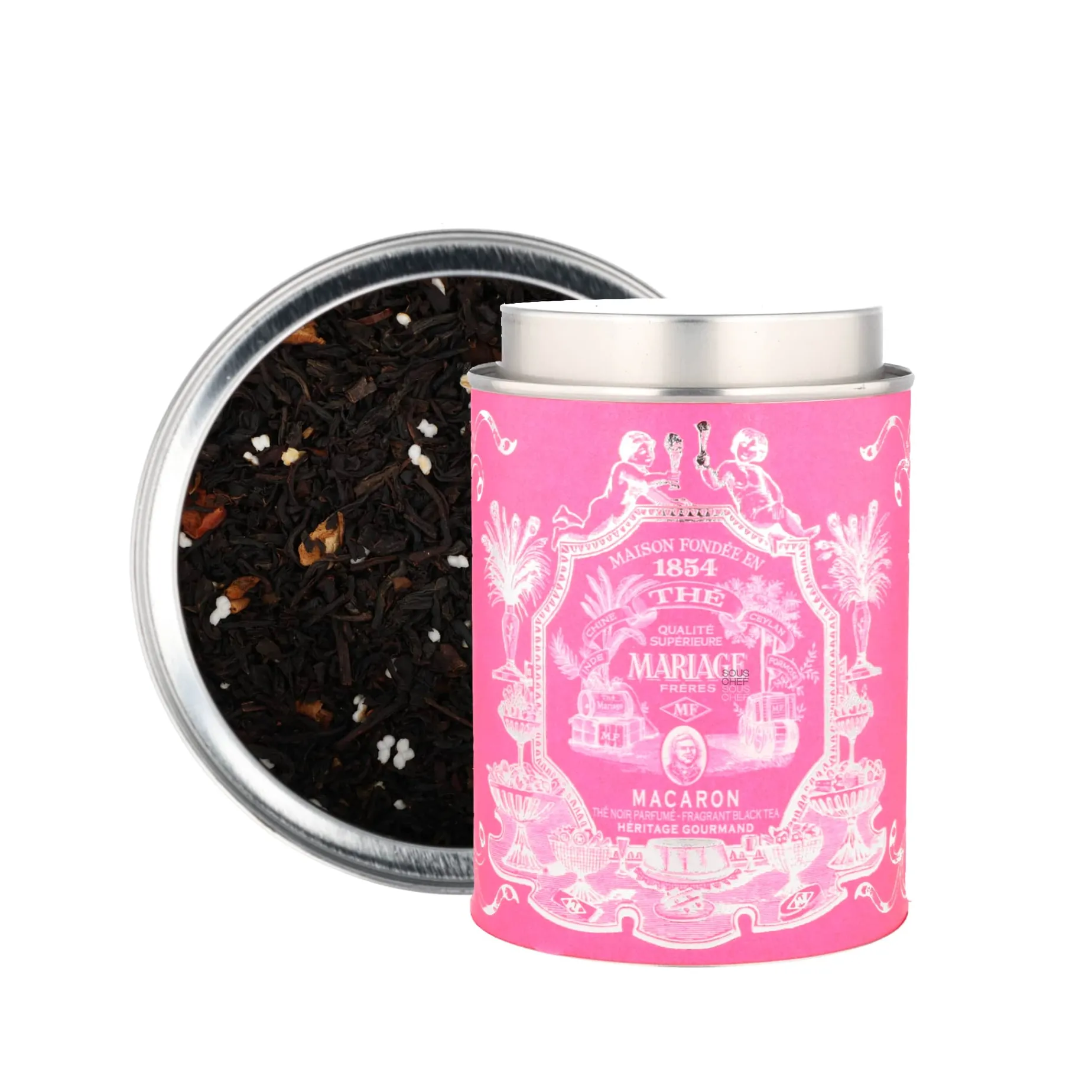 Mariage Freres Heritage Gourmand Macaron Black Loose Tea, 100g
