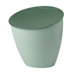 Mepal Calypso Counter Top Food Waste Bin, 2.2 Litre, Nordic Sage