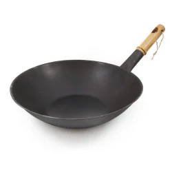 Netherton Foundry Spun Iron Wok 13"