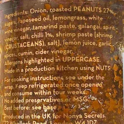 Nonya Secrets Spicy Peanut Sauce, 170g