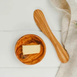 Olive Wood Butter Knife, 19cm