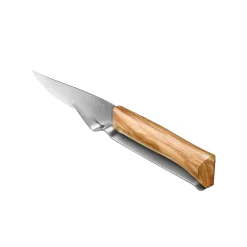 Opinel Olive Wood Handle Cheese Knife & Fork Set