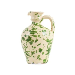 Puglia Green Splatter Oil Bottle, 250ml