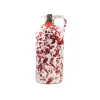 Puglian Extra Virgin Olive Oil in Burgundy Splatter Ceramic Bottle, 500ml