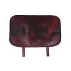 Red Buffalo Leather Knife Roll, 6 Slots