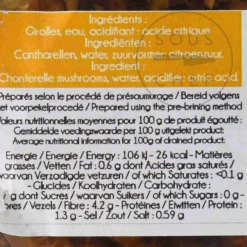 Sabarot Chanterelle Mushrooms, 185g