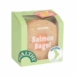 Salmon Bagel Socks