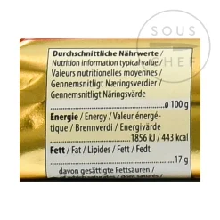 Schluckwerder Dark Chocolate Covered Marzipan Bar, 500g