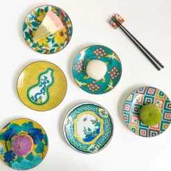 Seikou Porcelain Assorted Floral Side Plates, Set of 5, 15cm