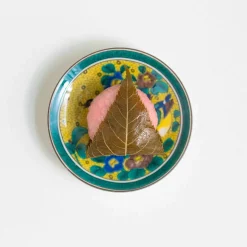 Seikou Porcelain Golden Goose Small Garnish Plate, 10cm
