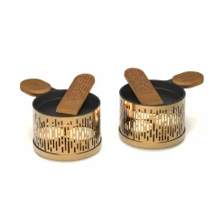 Set of 2 Cookut Raclettes, Gold