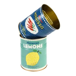 Set of 2 Lemon & Harissa Utensil Jars