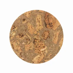 Set of 4 Marbled Cork Round Placemats, 30cm