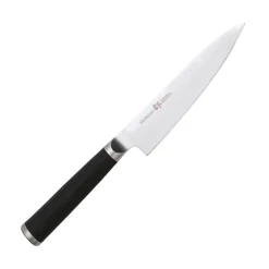 Shikisai Miyako 33 Layer Damascus Steel Utility Knife, 13cm