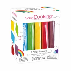 Short Dated Scrap Cooking Set of 5 Assorted Sugar Pastes