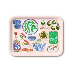 Sushi Design Rectangle Serving Tray, 27x20cm
