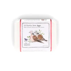 The Chocolate Detective x Knepp 12 Turtle Dove Chocolate Eggs, 150g